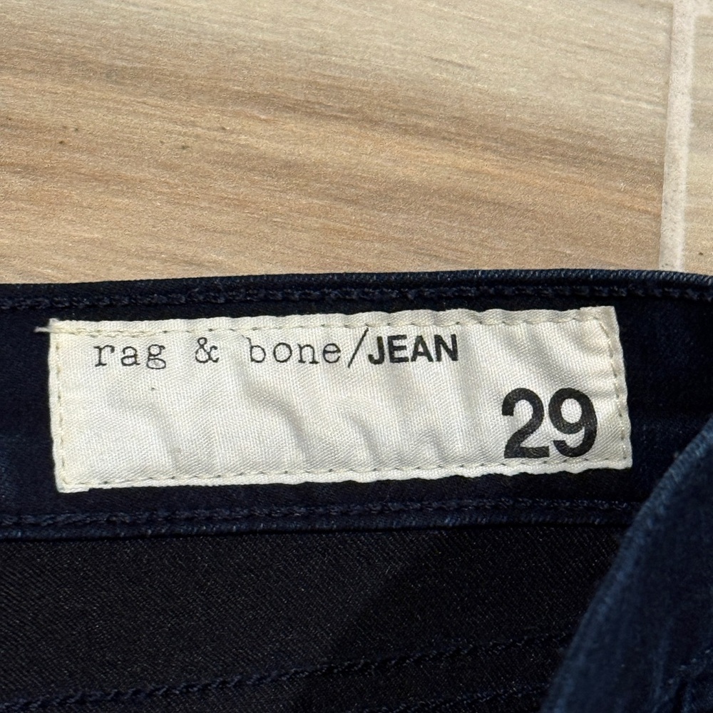rag & bone Midnight Skinny High-Rise Legging Jeans sz 29 - Picture 6 of 10